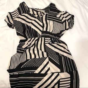 silence + noise cold shoulder dress